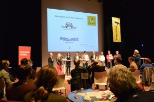 Politici bij debat Fietsersbond Nijmegen